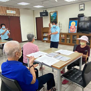活動剪影 一貫道慈善佛院誦經陪讀